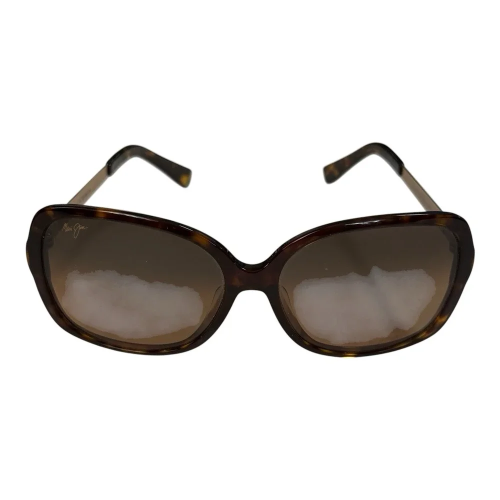 Maui Jim Melika Tortoise Shell Sunglasses Polarized Brown Lens Hard Case HS760